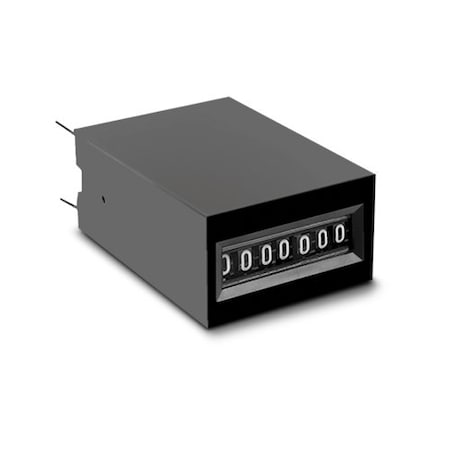 Trumeter 7D PCB MNT 24VDC 10CPS Electromechanical Counter P8-4017